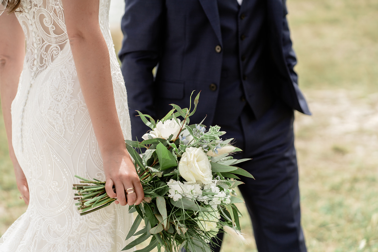 photographe mariage Ile d'aix, bouquet de mariée