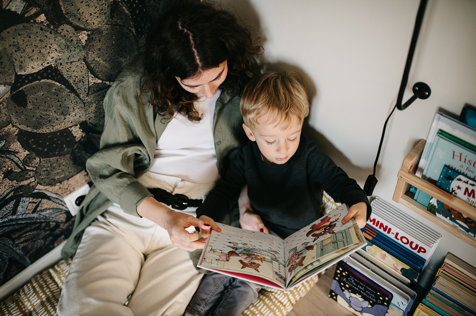 seance lecture avec son enfant