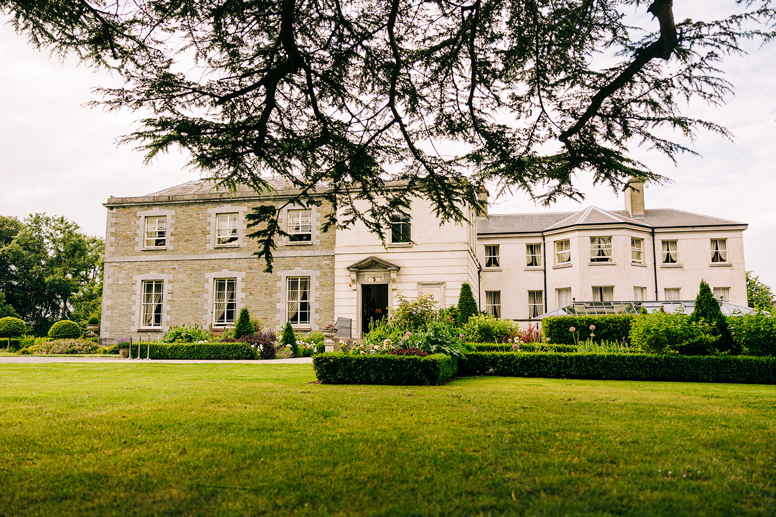 Outside view of tankardstown house 