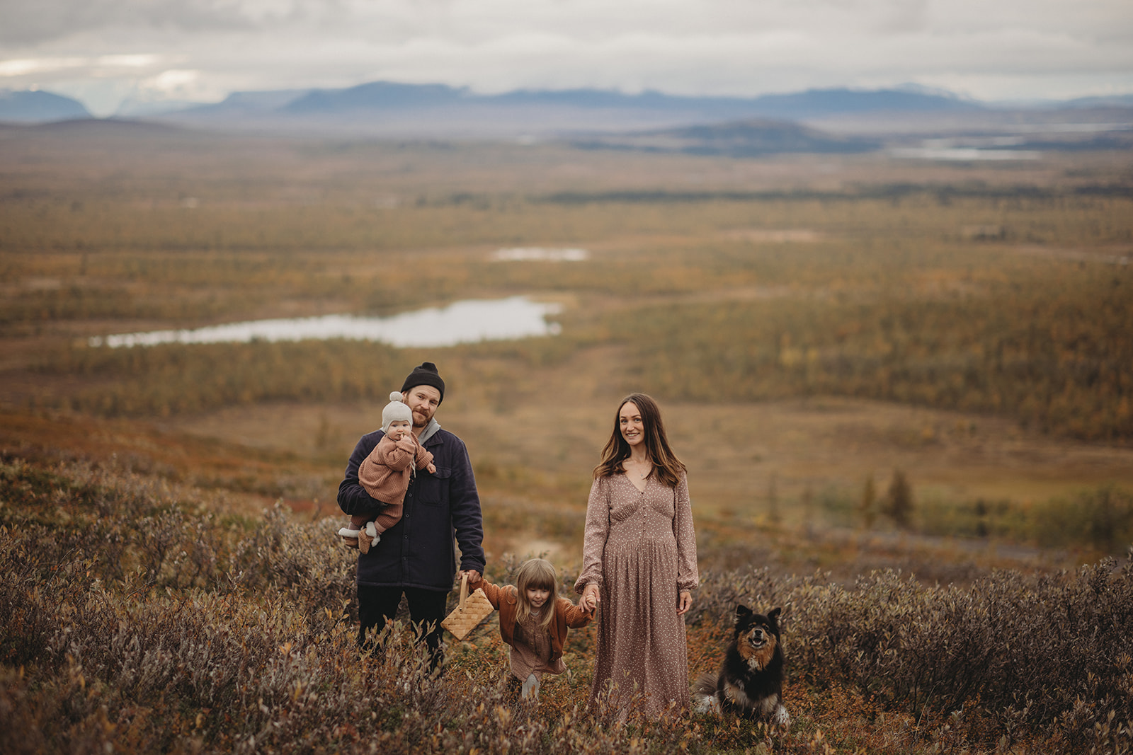 Familjefotografering i Kiruna
