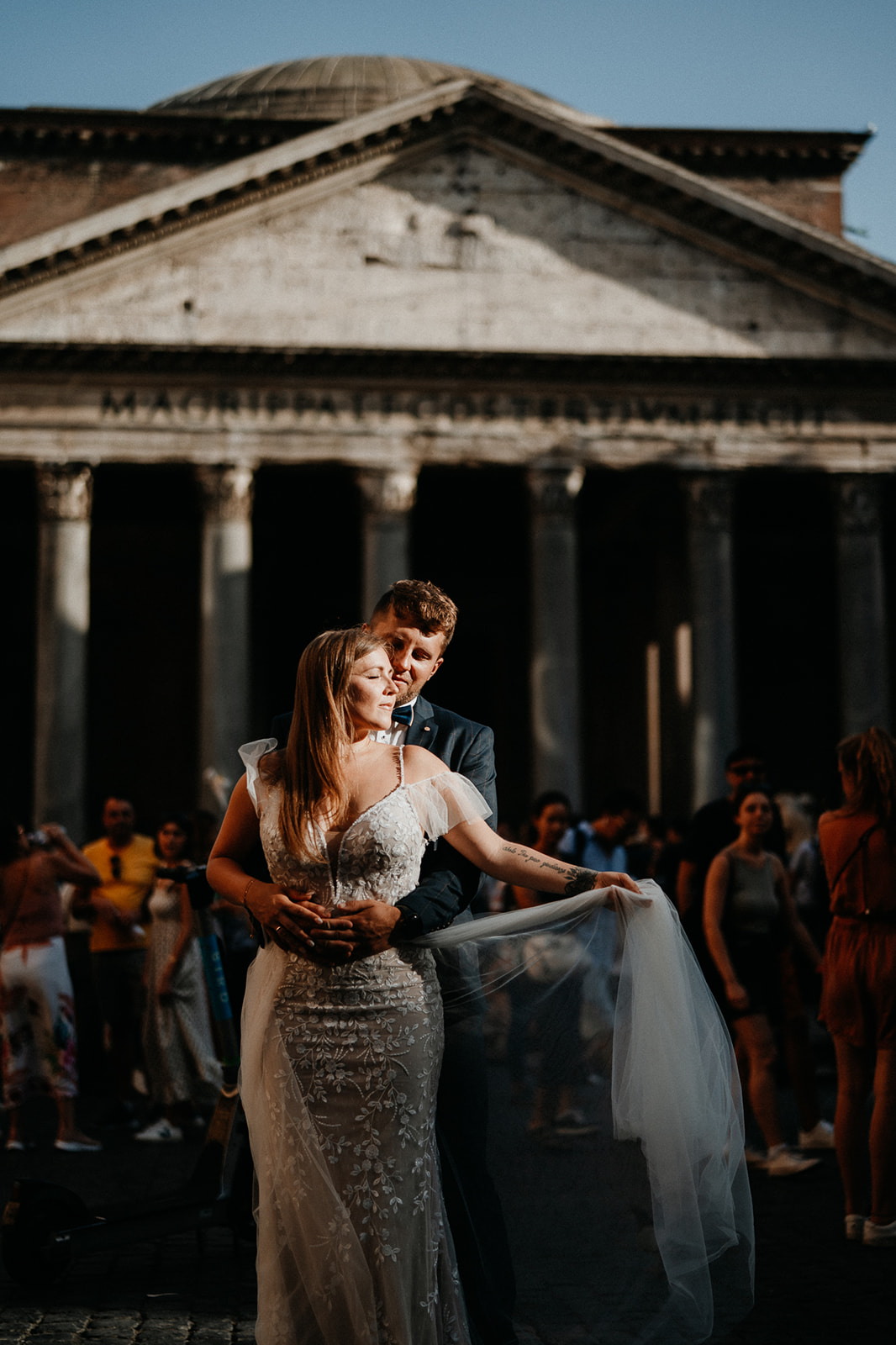 Panteon sesja ślubna