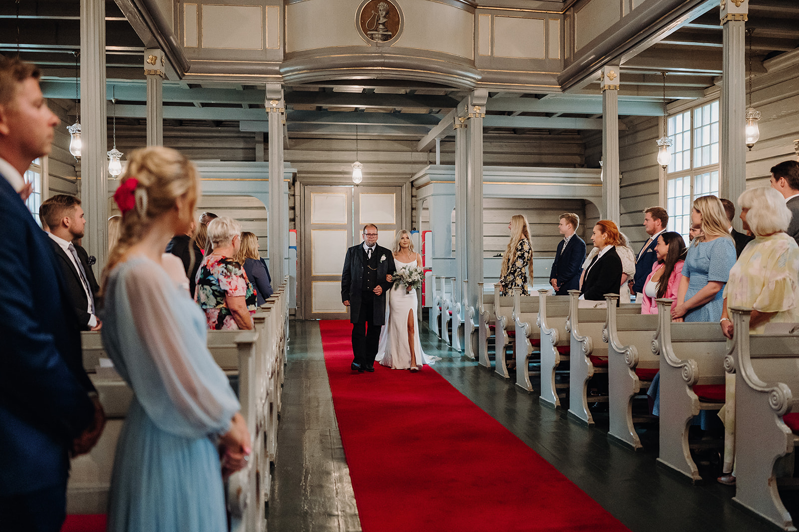 bryllup bryllupsfotograf sandar kirke fjordfolk sandefjord