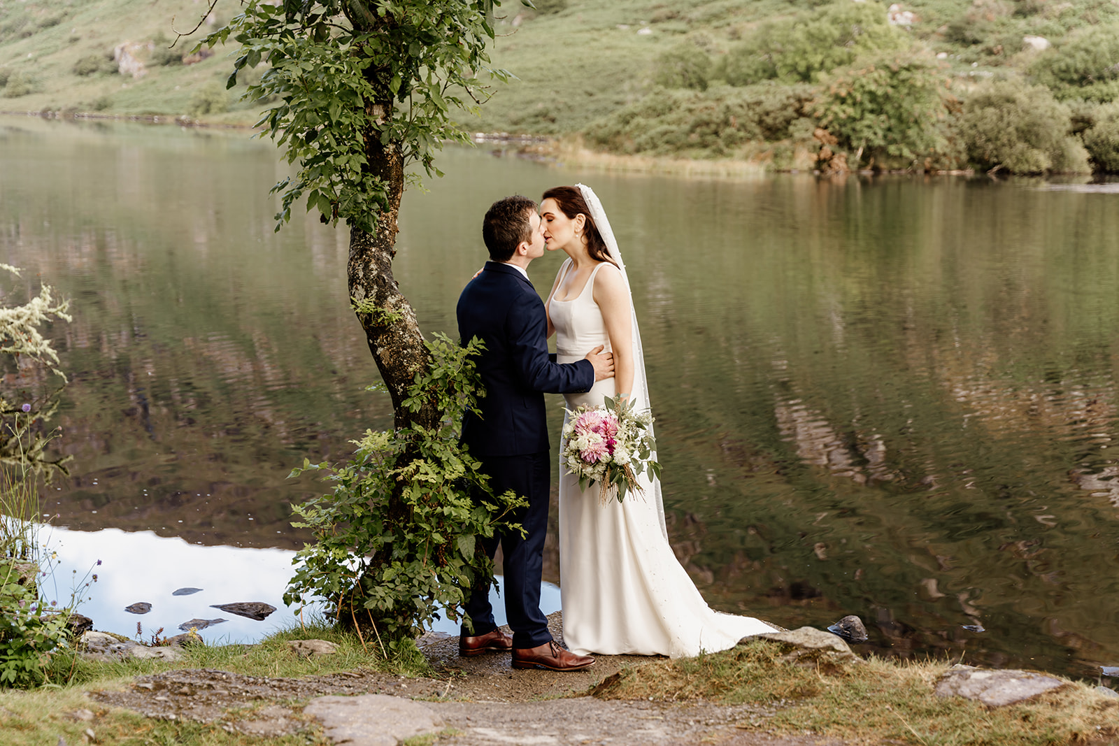 Gougane Barra wedding | Gougane Barra Wedding Venue | Destination Wedding Ireland | Cork Wedding Photographer 